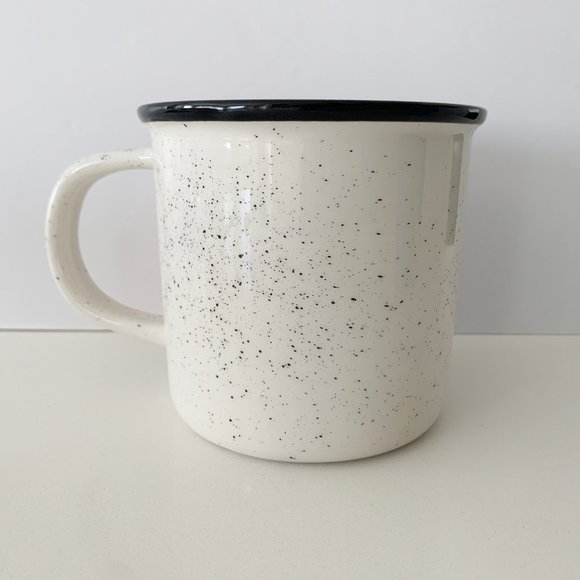 Oversized Mug - "Grateful" with Floral Wreath - Picture 2 of 11